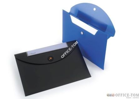 Teczka kopertowa REXEL OPTIMA A4 niebieska 5szt