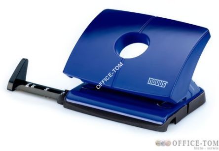 Dziurkacz B216, niebieski NOVUS