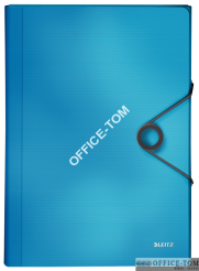 Teczka z przegródkami PP Leitz Solid, jasnoniebieska 45791030