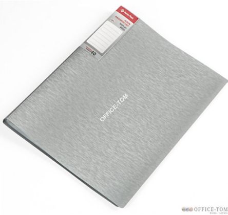 Album prezentacyjny SIMPLE 20 koszulek srebrny Panta Plast