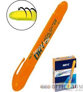 Zakreślacz żel.HLD12 pomarańcz 160-1949 DRY