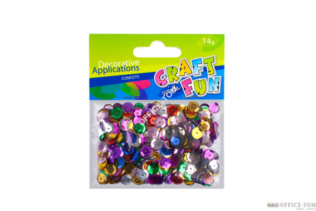 Ozdoby metaliczne Guzik 14G CRAFT WITH FUN