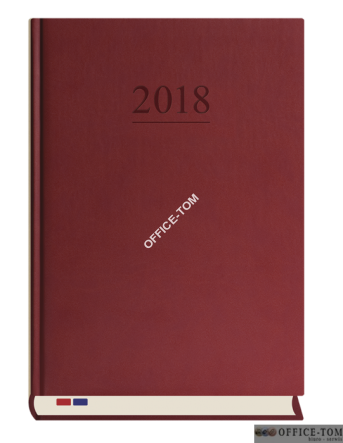 Terminarz A5 MENADŻERA bordo 1 dzień/1-nej stronie T-203V-B Michalczyk i Prokop