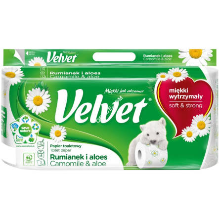 Papier toaletowy VELVET (8) rumianek