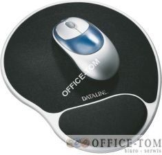 Podkładka żelowa pod mysz (20 x 230 x 260) czarny-srebrny ESSELTE