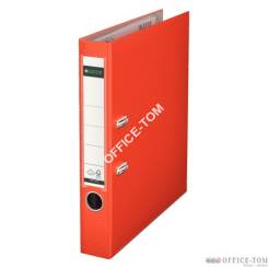 Segregator LEITZ A4 z mech. 180°, szer. 80 mm, jasny czerwony
