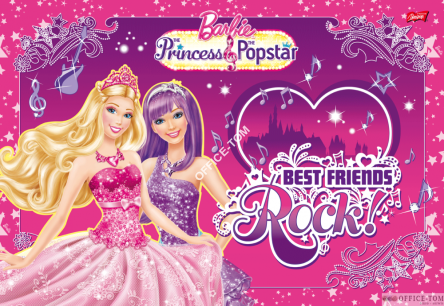 Podkład laminowany BARBIE ST.MAJEWSKI