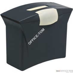 Walizeczka na teczki zawieszane Intego, czarny ESSELTE