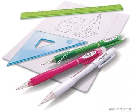 Ołówek automatyczny Fiesta II 0,7 mm Czerwony Pentel