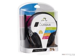 Słuchawki z mikrofonem  TRACER OCTOPUS TRS-790M  Mini-jack Czarny