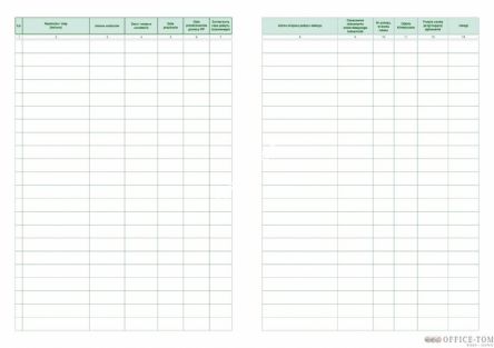 Książka zameldowań MICHALCZYK I PROKOP A4 album 20 kartek