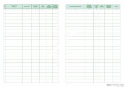 Książka zameldowań MICHALCZYK I PROKOP A4 album 20 kartek