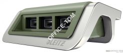 Ładowarka Leitz Style na 3 porty USB seledynowa