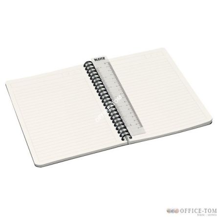 Kołonotatnik Office Card A5, w linie, niebieski 44590035 Leitz