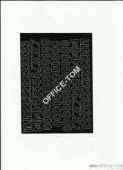 CYFRY samoprzylepne 1.5cm(8szt) białe ARTDRUK