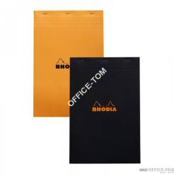 Blok szyty N\'19 21x31,8cm 80k.linia RHODIA WHITE 19601