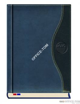 Terminarz A4 MECENAS grafit/granat tydzień/2-óch stronach T-253K-05 Michalczyk i Prokop