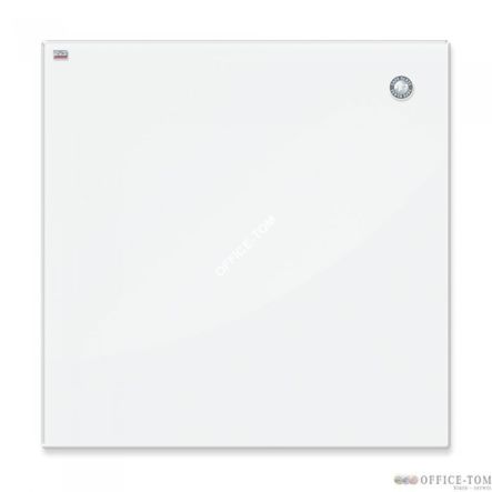 Tablica szklana magnetyczna 120x90 cm biała 2x3