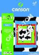Blok Rysunkowy biały A4 90G 20ark. (KRÓWKA)  100302694 CANSON - 2