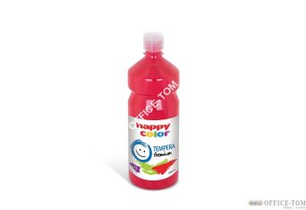 Farba Tempera Premium 1000ml, ciemnoczerwony Happy Color