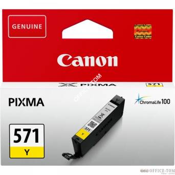 Tusz CANON (CLI-571Y) żółty 323str