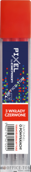 Wkład do długopisu termościeralnego PIXEL czerwony