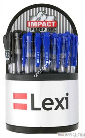 Długopis LEXI -5 display 30 szt