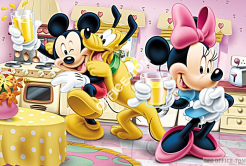 Puzzle Myszka Miki Wesołe popołudnie 160 elementów TREFL 15237