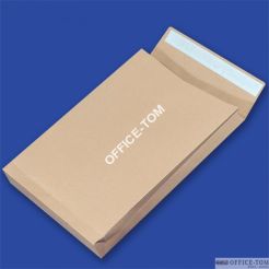 Koperty NC samoklejące z paskiem E4 HK brązowe 150g RBD z rozszerzanym dnem i bokami 25szt.