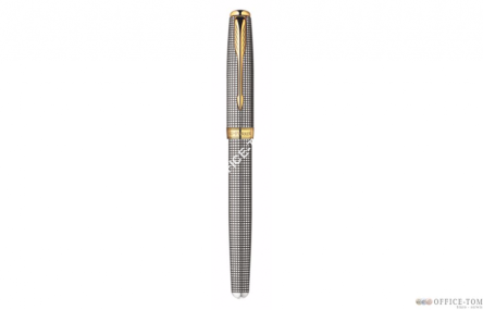 Pióro  wieczne PARKER Sonnet Cisele Lite Srebro Gt (F)