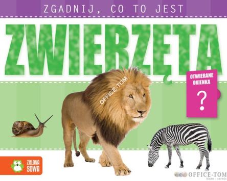 Książka Zwierzęta Zielona Sowa