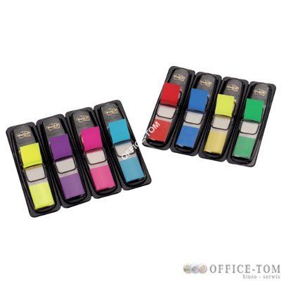 Zakładki indeksujące Post-it® 683-5CB , 5 kolorów neonowych po20szt., 12mm x 43 mm 3M