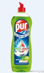 Płyn do naczyń PUR 0.9L jablkowy 3xACTION