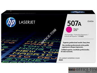 Toner HP 507A (CE403A) purpurowy 6000str