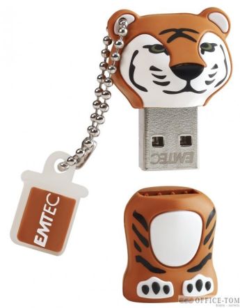 Pamięć USB EMTEC 8GB USB 2,0 tygrys  EKMMD8GM329