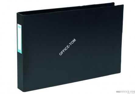 Segregator ringowy PCV A3 BANTEX poziomy czarny