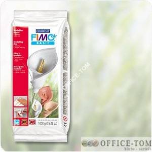 FIMO air basic, masa modelarska 500g, biały