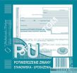 PU Potwierdzenie zmiany stanowiska - uposażenia MICHALCZYK I PROKOP 2/3 A5 40 kartek - 2