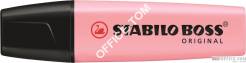 Zakreślacz STABILO BOSS ORIGINAL, pastelowy różowy