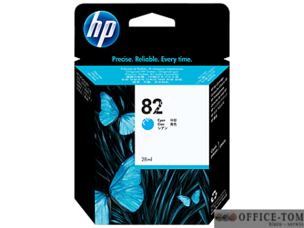 Tusz HP 82 (C4911A) niebieski 69ml