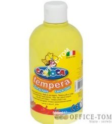 Farba TEMPERA żółta cytrynowa CARIOCA 500ml