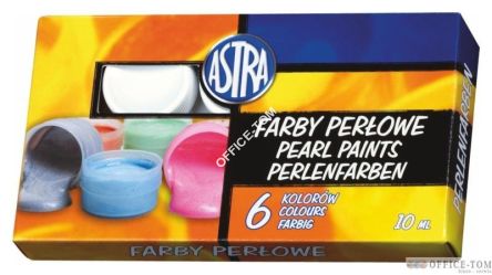 Farby perłowe 6kol.A\'10ml