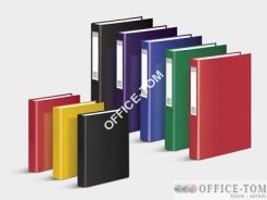 Segregator A5 40mm 4ringi \"Q\" FCK 059/03 niebieski  VAUPE SWW 1825-99