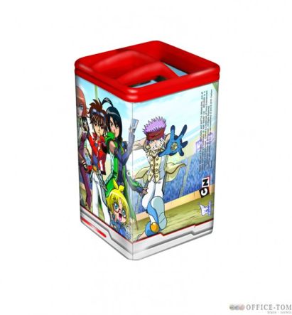 Pojemnik metalowy na długopisy BAKUGAN ST.MAJEWSKI