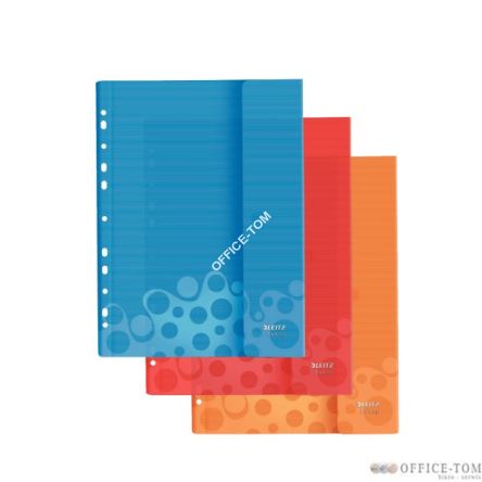 Koszulki z klapką LEITZ Bebop, miks kolorów