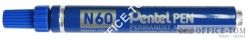 Marker gruby wodoodporny PENTEL ścięta końcówka Niebieski