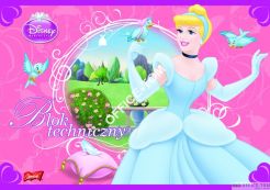 Blok techniczny A4, 10k. DISNEY KSIĘŻNICZKI