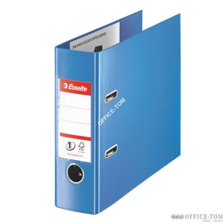 Segregator ESSELTE Vivida bankowy z mech. 75 mm, niebieski