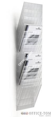 Zestaw 12 Pojemników na dokumenty Formatu A4 Flexiboxx Przezroczysty Durable