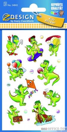 Naklejki AVERY ZWECKFORM Z-Design Kids Smoki